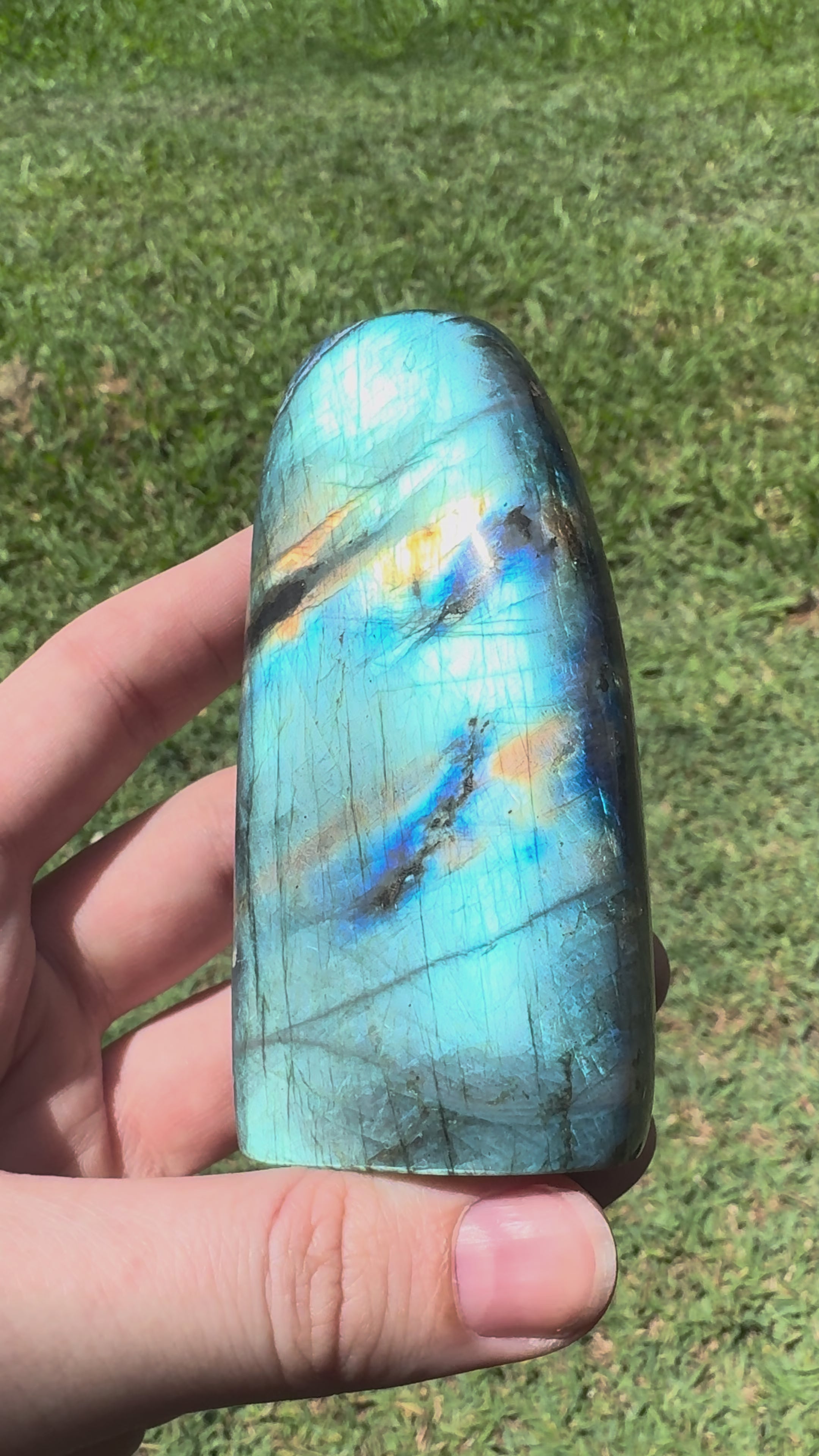 Labradorite Standing Freeform