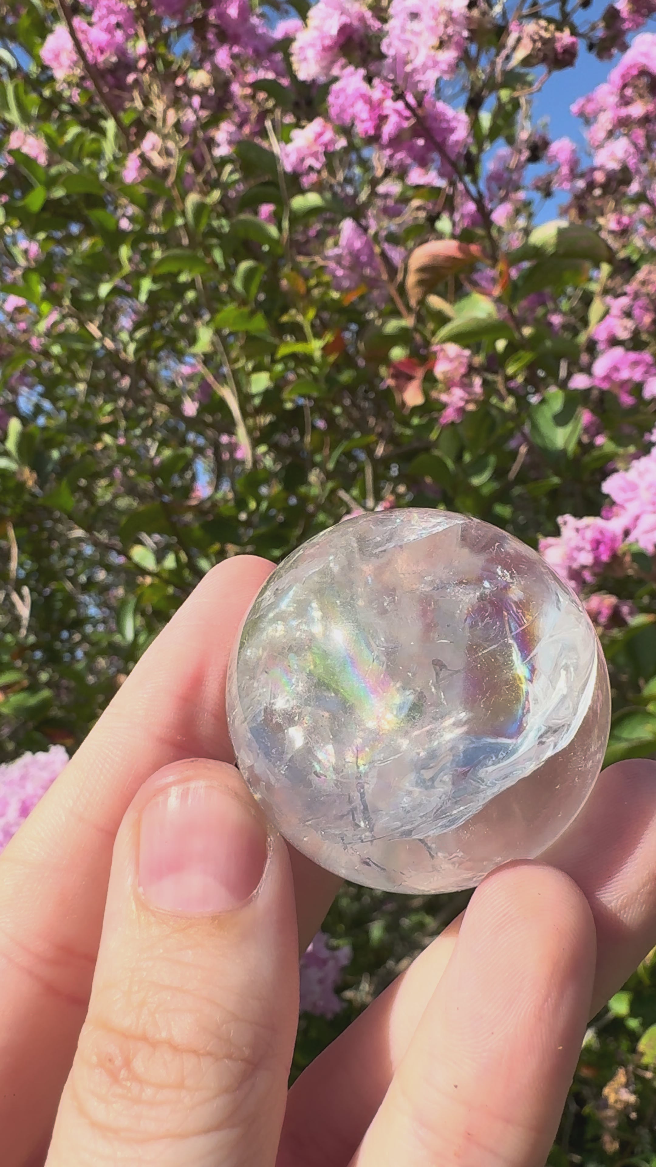 Clear Quartz Sphere - High Quality